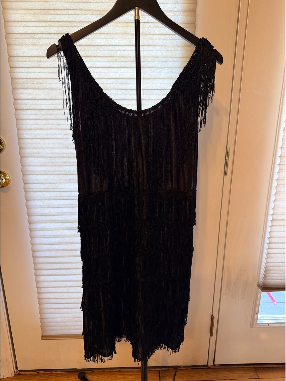California Costume Collection Adult Large Black Fashion Flapper Dress